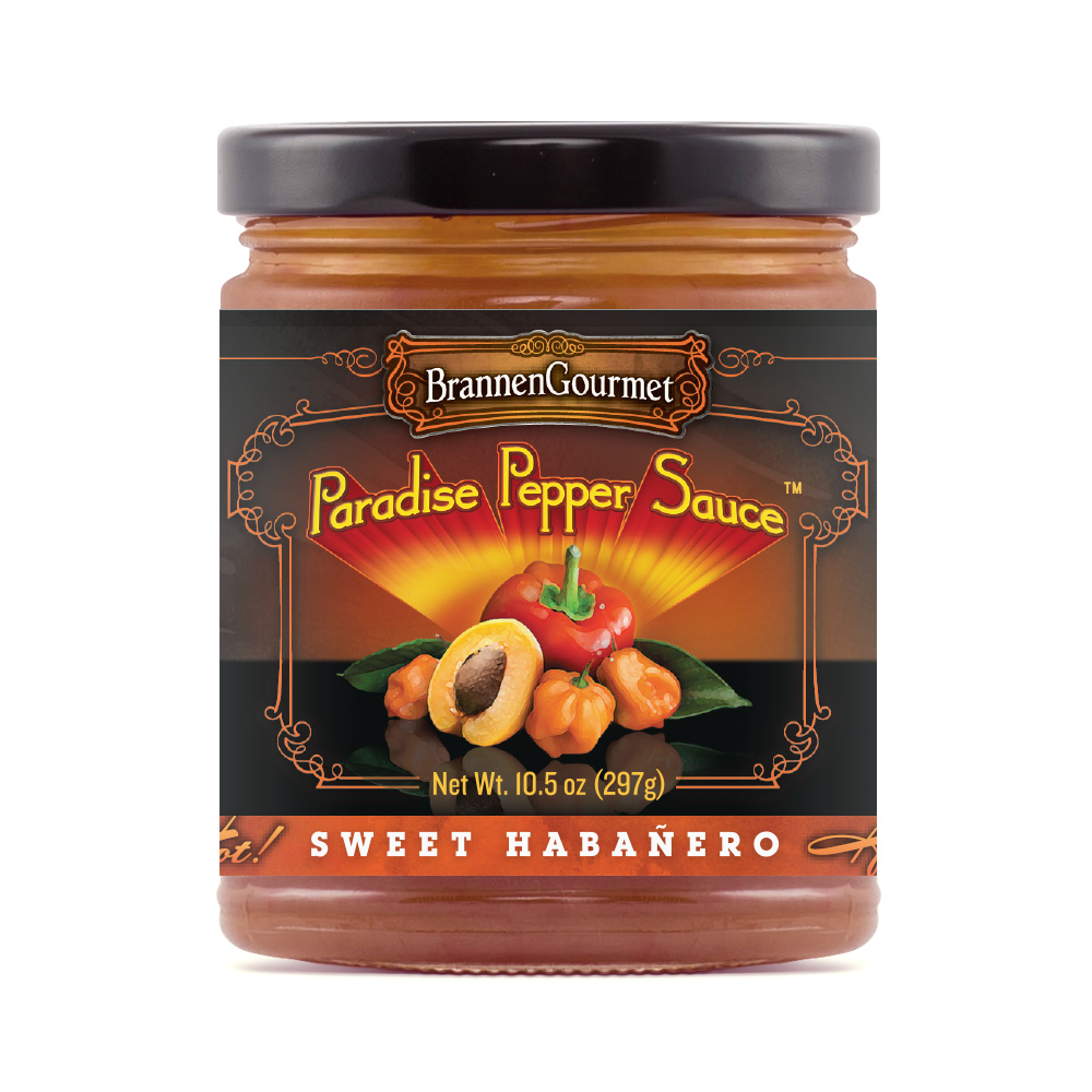 BrannenGourmet Sweet Habanero Paradise Pepper Sauce - Redefining Pepper Jelly