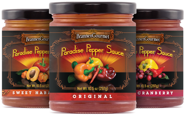 BrannenGourmet Paradise Pepper Sauce Three Pack Buy Now